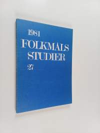 Folkmålsstudier 27/1981
