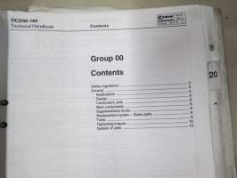 Kalmar DCD 90-180 DCD 70-32E3 - 70-40E5 trukki Technical Handbook
