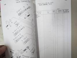Hitachi Zaxis 600, 600LC, 650H, 650LCH Excavator Engine Parts Catalog Serial nr 004001-, kaivinkone -varaosaluettelo