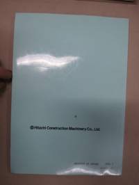 Hitachi Zaxis 600, 600LC, 650H, 650LCH Excavator Engine Parts Catalog Serial nr 004001-, kaivinkone -varaosaluettelo
