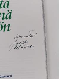 Mitä minä syön (signeerattu, tekijän omiste)