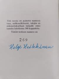 Hopeaparvien perässä Islannin vesillä : Suomen valtamerikalastuksen vaiheita (signeerattu, numeroitu)
