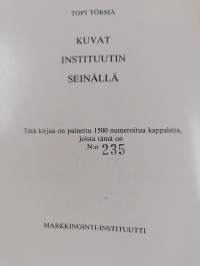 Kuvat instituutin seinällä (numeroitu)