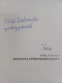 Noususta syöksykierteeseen (signeerattu, tekijän omiste)