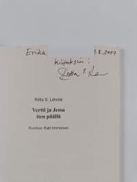 Vertti ja Jessa tien päällä (signeerattu, tekijän omiste)