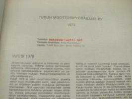 TUMP 1978 Turun Moottoripyöräilijät ry -vuosijulkaisu