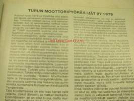 TUMP 1979 Turun Moottoripyöräilijät ry -vuosijulkaisu