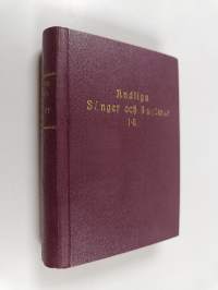 Andliga sanger och psalmer - I-II : textupplaga