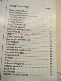 TUMP 1989 Turun Moottoripyöräilijät ry -vuosijulkaisu