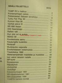 TUMP 1990 Turun Moottoripyöräilijät ry -vuosijulkaisu