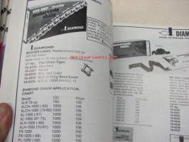 V-Twin Manufacturing 1992 -moottoripyörätarvikkeiden luettelo