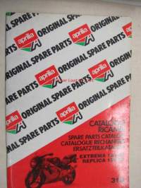 Aprilia Extrema 125-92, Replica 125-92 spare parts catalog -varaosaluettelo