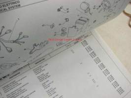 Aprilia Extrema 125-92, Replica 125-92 spare parts catalog -varaosaluettelo