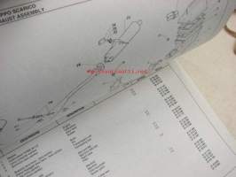Aprilia Extrema 125-92, Replica 125-92 spare parts catalog -varaosaluettelo