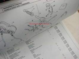 Aprilia Extrema 125-92, Replica 125-92 spare parts catalog -varaosaluettelo