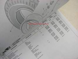 Aprilia SR 50-93 spare parts catalog -varaosaluettelo