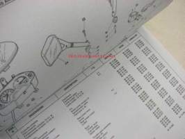 Aprilia SR 50-93 spare parts catalog -varaosaluettelo