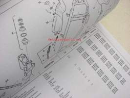Aprilia SR 50-93 spare parts catalog -varaosaluettelo