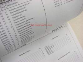 Aprilia Amico 50-93 spare parts catalog -varaosaluettelo