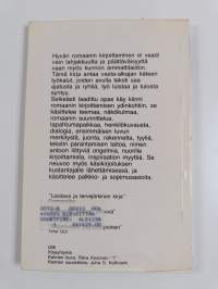 Aiotko kirjoittaa romaanin?