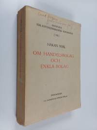 Om handelsbolag och enkla bolag