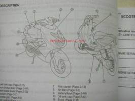 Yamaha AeroX YQ50 owner´s manual -omistajan käsikirja