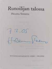 Runoilijan talossa (signeerattu)