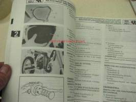 Yamaha YT125 (T) owner´s service manual -korjausohjekirja