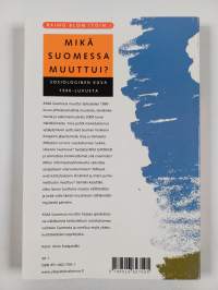 Mikä Suomessa muuttui? : sosiologinen kuva 1990-luvusta