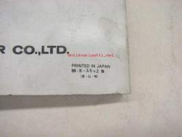 Yamaha YT125 (T) owner´s service manual -korjausohjekirja