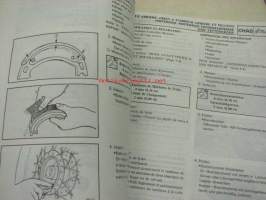 Yamaha YT125 (T) owner´s service manual -korjausohjekirja