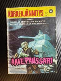 Korkeajännitys 1975 nr 16 Aavepanssari