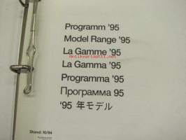 BMW Motorcycle programme 1995 / Lehdistökansio kuvineen