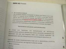 BMW Motorcycle programme 1995 / Lehdistökansio kuvineen