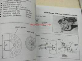 Yamaha 660R / FWA Technical orientation guide -moottorikelkan tekninen esittely