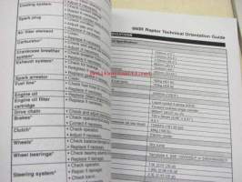 Yamaha 660R / FWA Technical orientation guide -moottorikelkan tekninen esittely