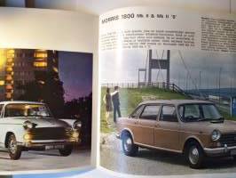 Morris - Monien mahdollisuuksien perheautosarja. Mini,Minor 1000 traveller,Cooper &amp; Cooper S,Oxford,Morris 1100,1800. - myyntiesite