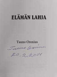 Elämän lahja (signeerattu)