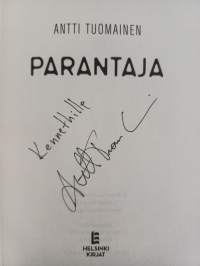 Parantaja (signeerattu, tekijän omiste)