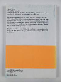 Nordiska studier : femton uppsatser om ord, namn, dialekter, filologi, stilhistoria och syntax : festskrift till Gösta Holm på 80-årsdagen den 8 juli 1996