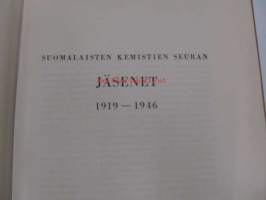 Suomalaisten kemistien seuran jäsenet 1919-1946