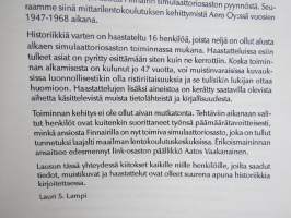 Finnairin simulaattoriosaston historiikki 1947-1968