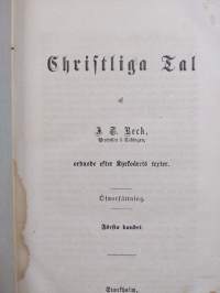 Christliga tal : första bandet