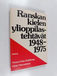 Ranskankielen ylioppilastehtävät 1948-1975