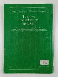 Lukion maantieteen tehtäviä