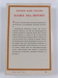 Kaarle XII:n historia