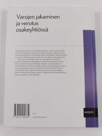 Varojen jakaminen ja verotus osakeyhtiössä