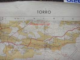 Torro 1:20 000 1960 -peruskartta