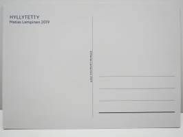 Hyllytetty - Matias Lampinen -postikortti / postcard