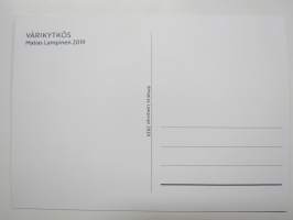 Värikytkös - Matias Lampinen -postikortti / postcard